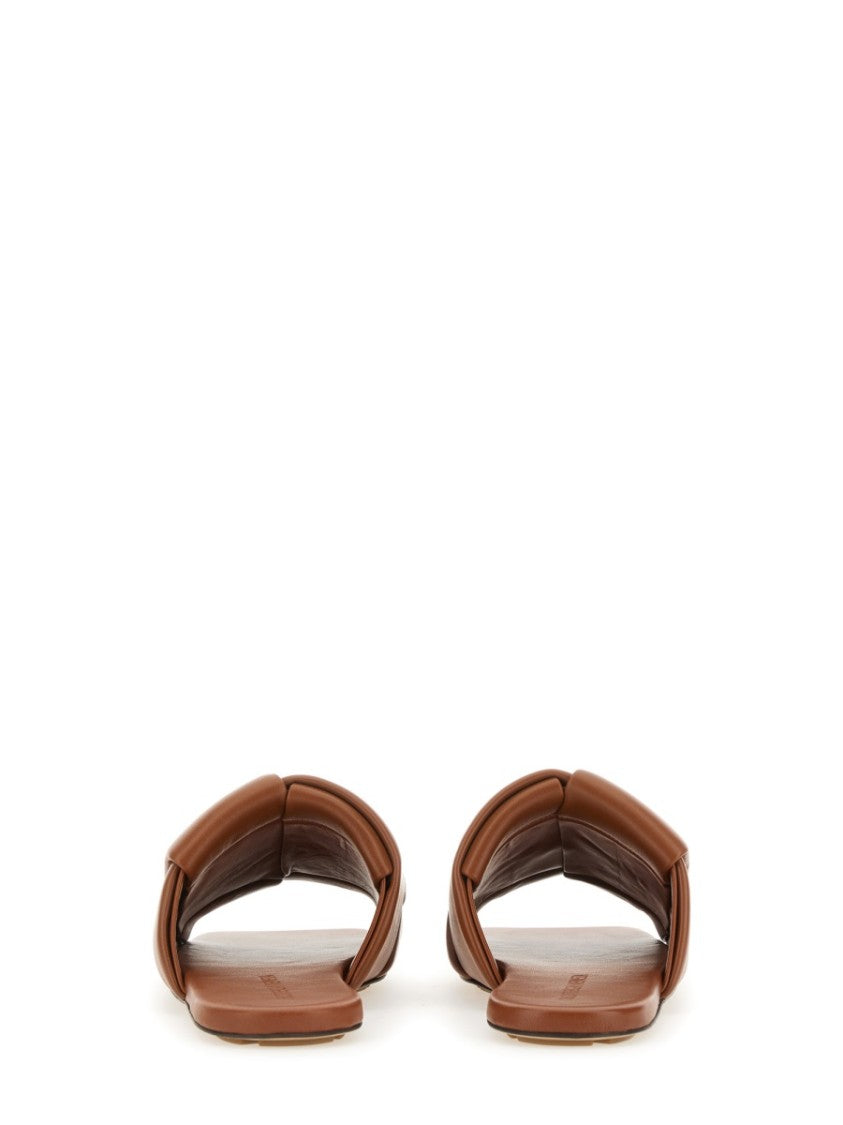 Bottega Veneta Padded Upper Sandal Mule With Low Heel