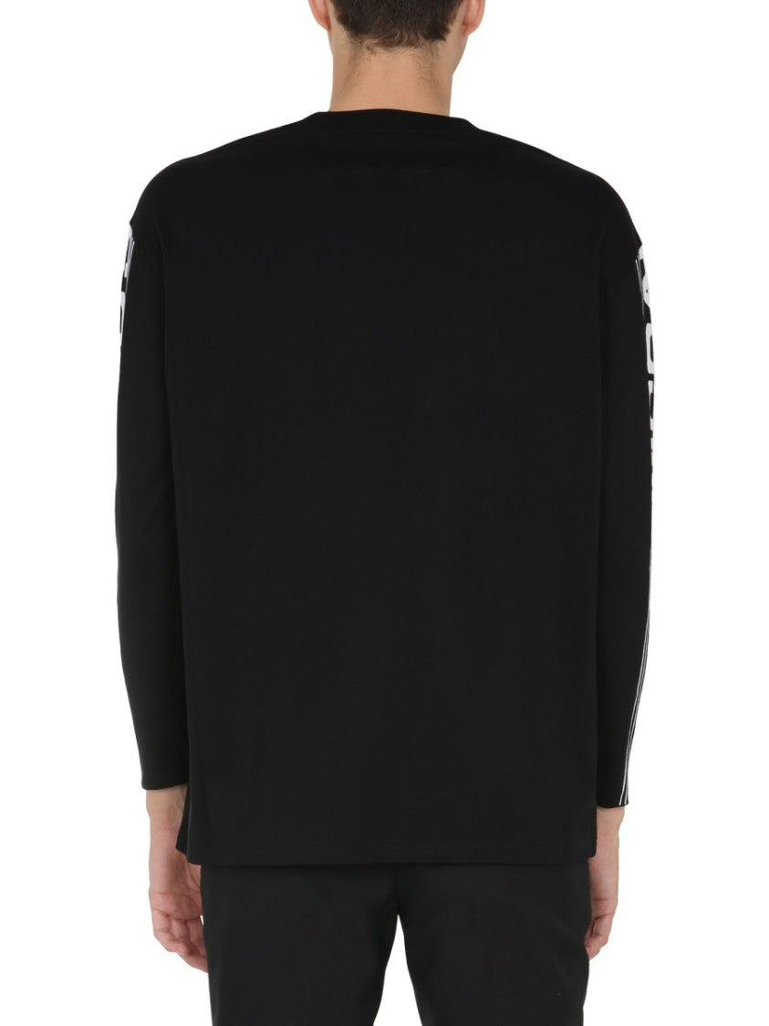 Stella Mccartney Long-Sleeve Graphic Round Neck T-Shirt