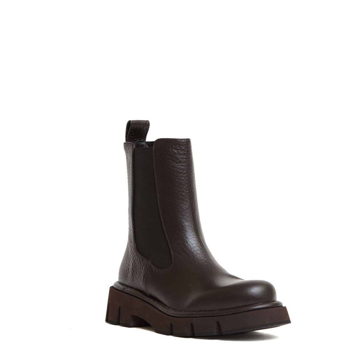 Paloma Barceló Hammered Leather Beatles Ankle Boots