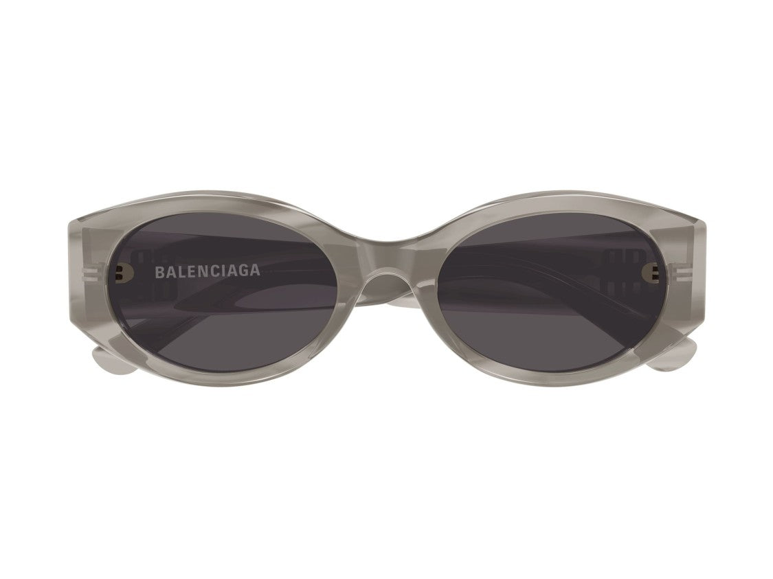 Balenciaga Gold Bb0477sa Oversized Round Sunglasses
