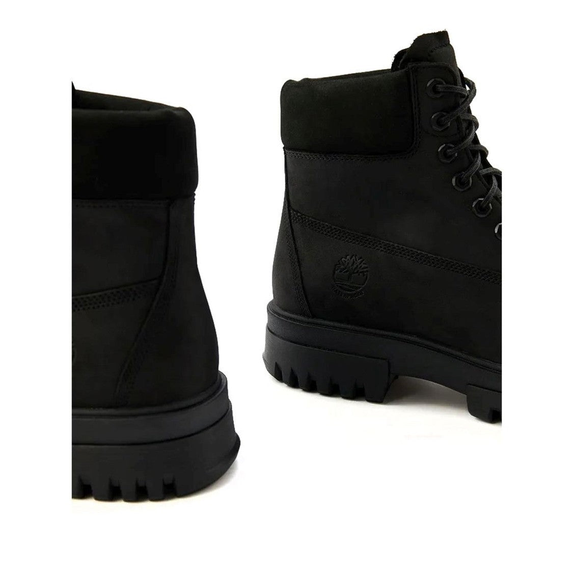 Timberland Arbor Road Black Low-Cut Sturdy Rubber Sole Leather Boots