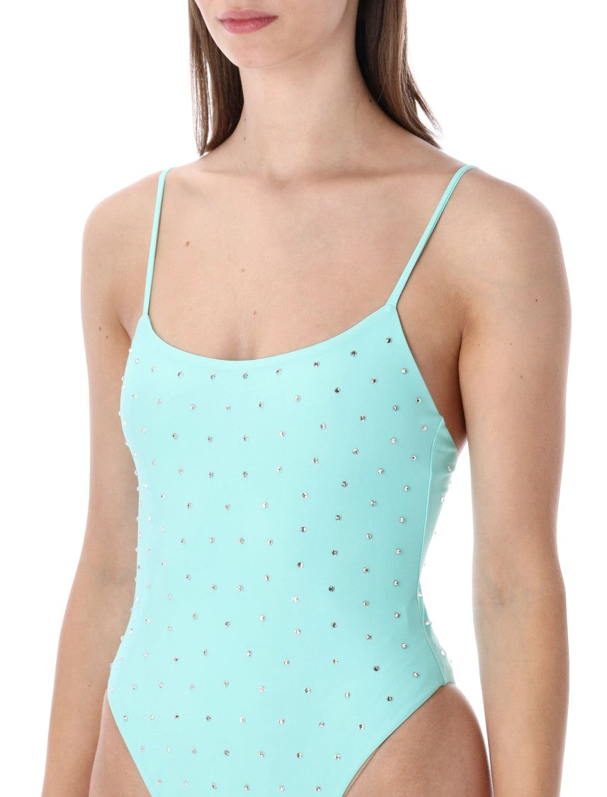 Swim By Di Micro Crystals Embellished One Piece