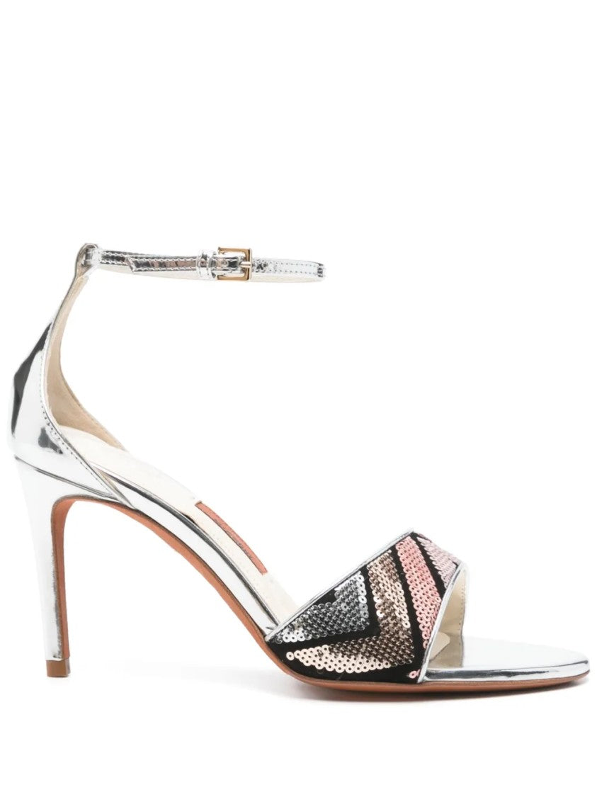 Missoni Open-Toe Minimalist Straps Sandals