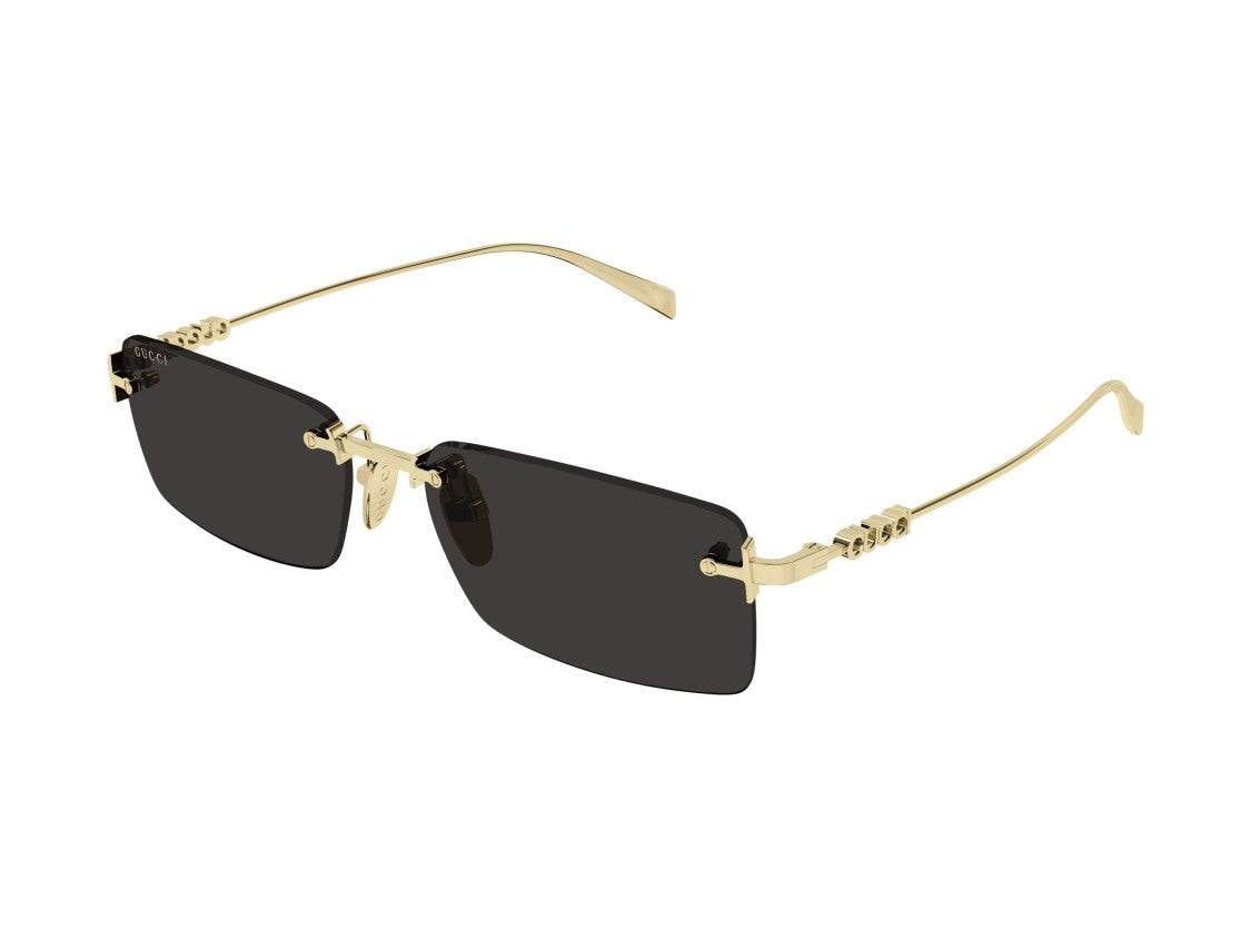 Gucci Gg1941s Square Rimless Gold Metal Sunglasses