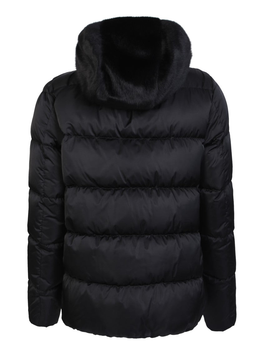 Herno Black Down Jackets