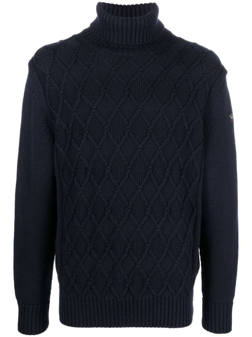 Paul & Shark Woollen Turtleneck Sweater
