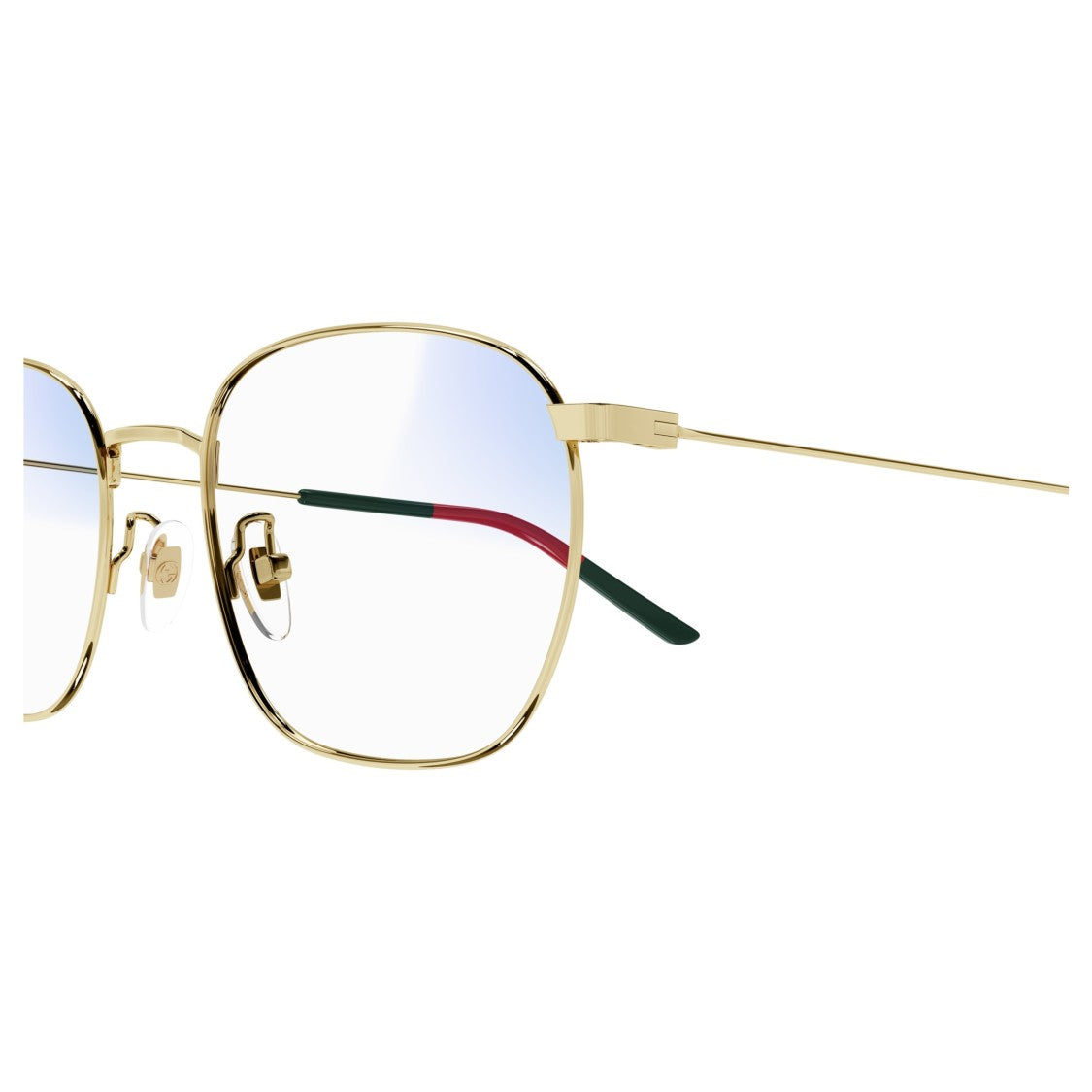 Gucci Gg0681s Thin Square Metal Frame Sunglasses