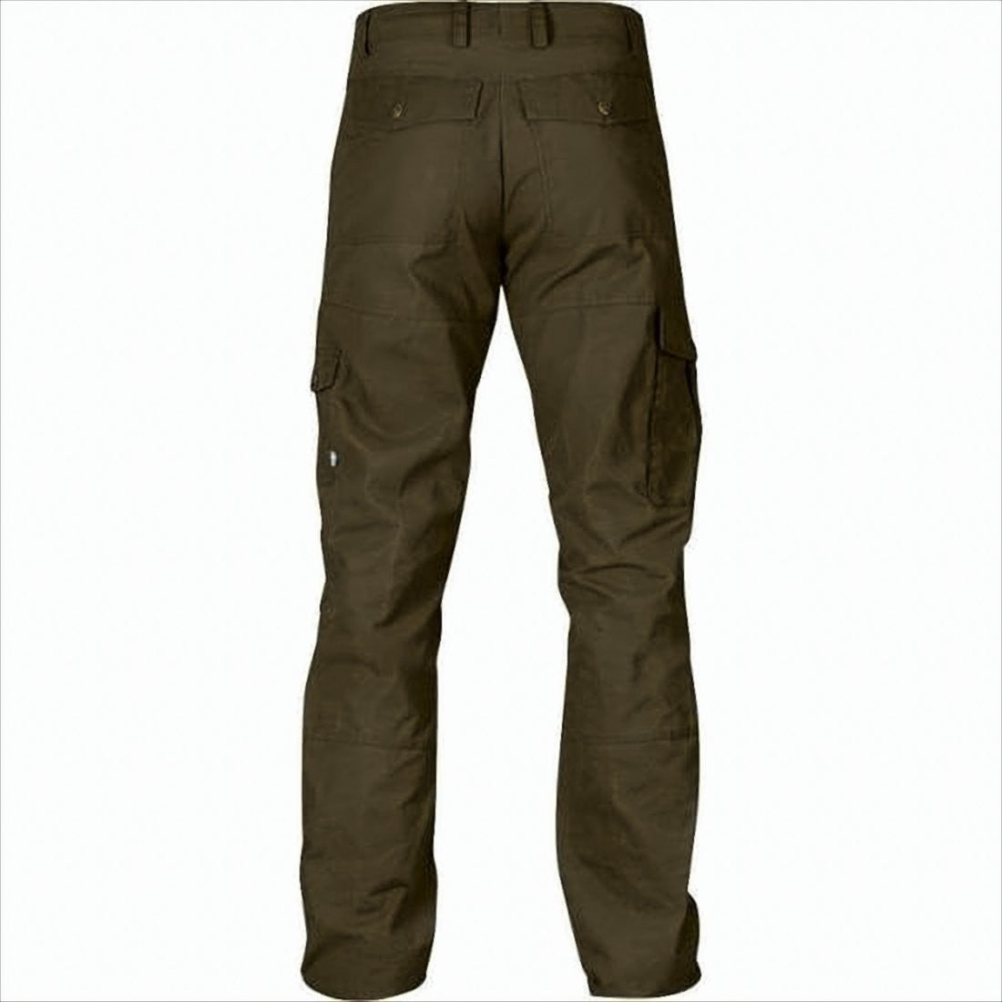 Fjallraven Kanken Structured Brown Straight Pants With Cargo Pockets