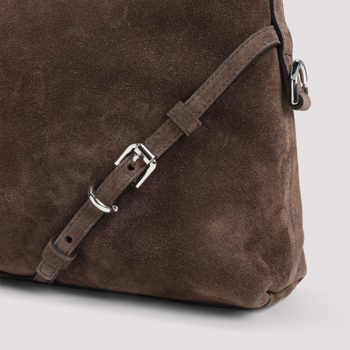 Givenchy Ebony Brown Calf Leather Voyou Mini Bag