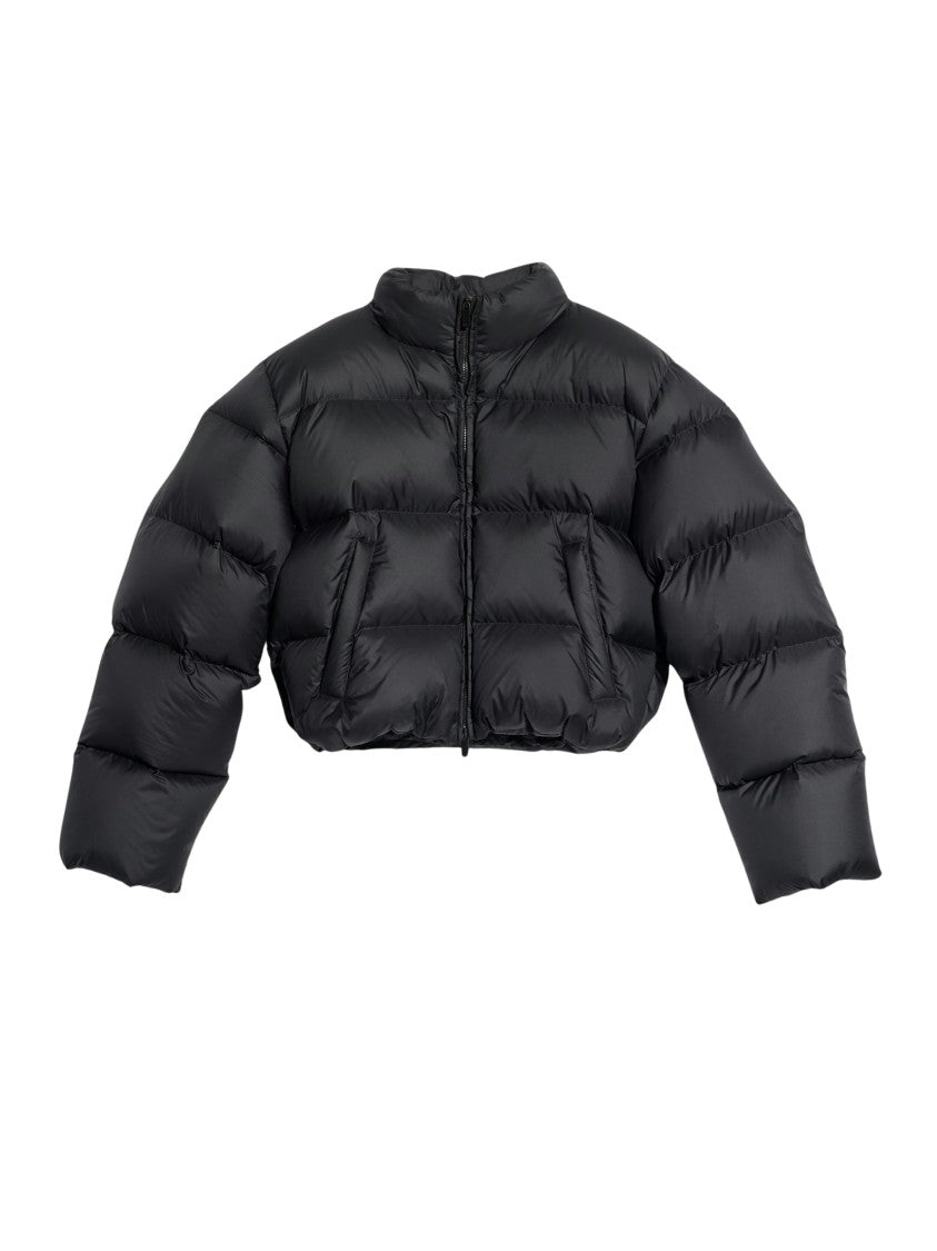 Gucci Lightweight Padded Puffer Jacket With Crest Embroidery
