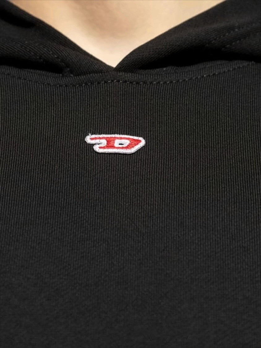 Diesel Relaxed Fit Cotton Hoodie