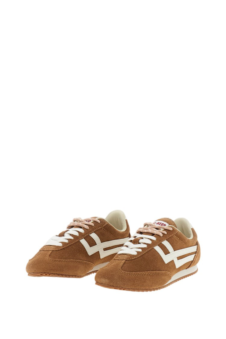 Pro Light Brown Racer 82 Suede Sneakers