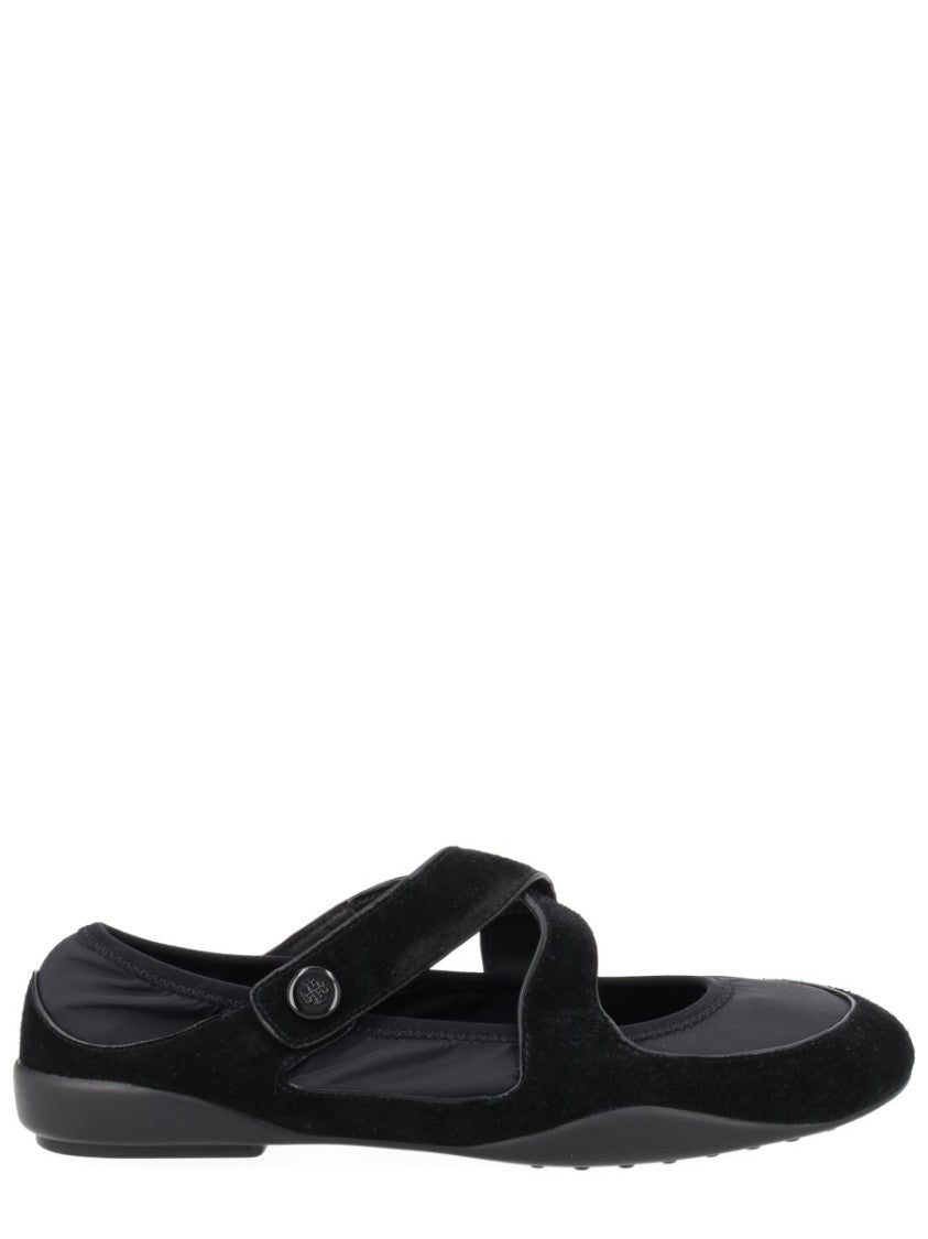 Tory Burch Romy Ballerina Suede Flats