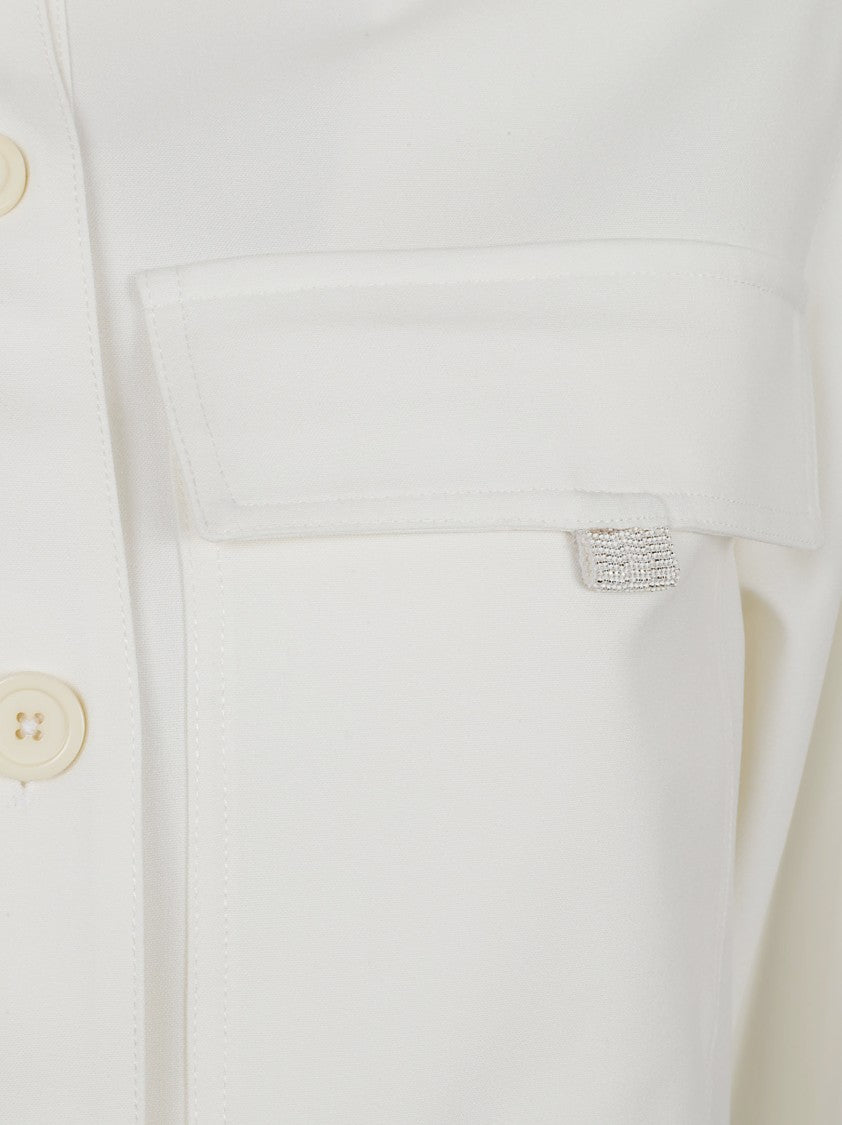 Fabiana Filippi Cotton Pocket Detail Shirt