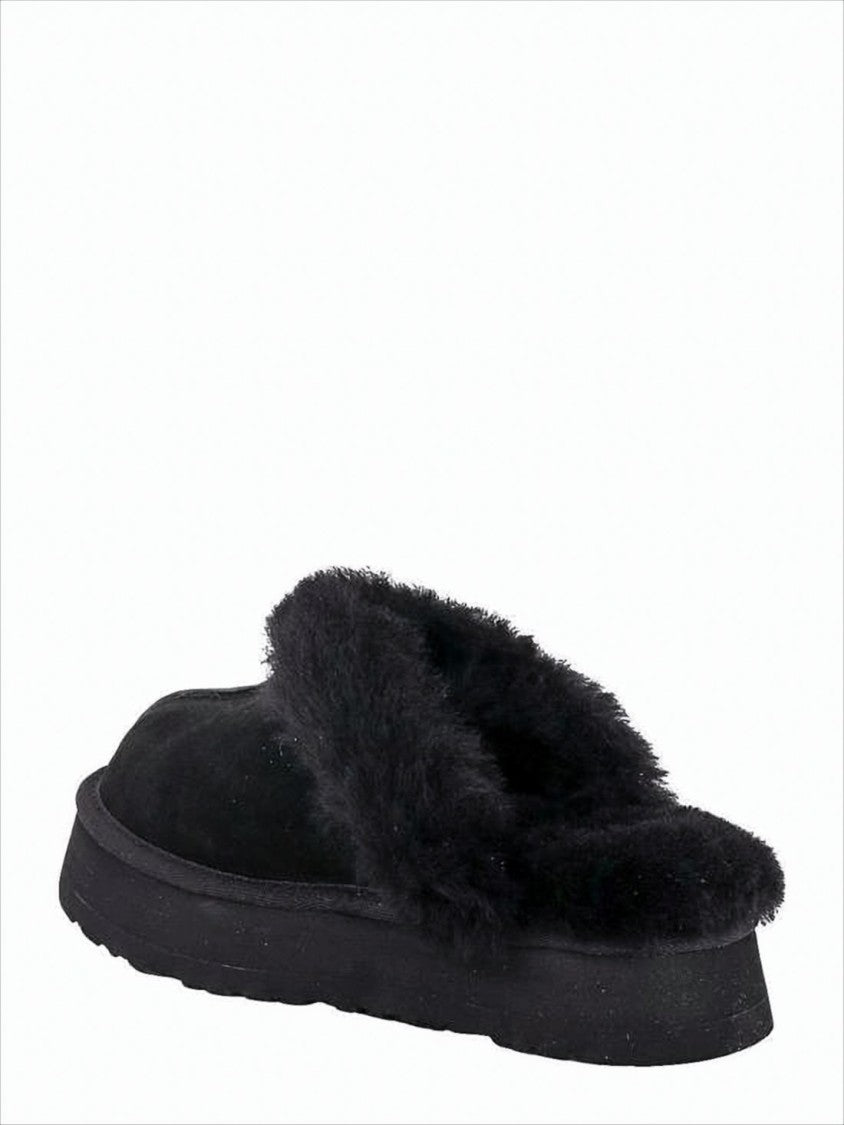 Ugg Slip-On Mules With Plush Fluffy Lining