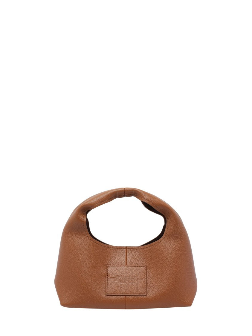 Marc Jacobs Brown Leather Rounded Shape Shoulder Bag