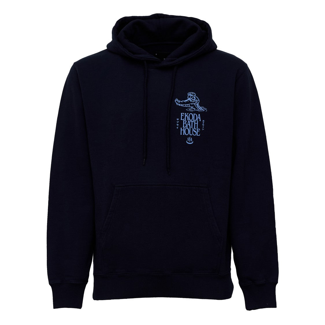 Edwin Ekoda Bath House Graphic Oversized Hoodie