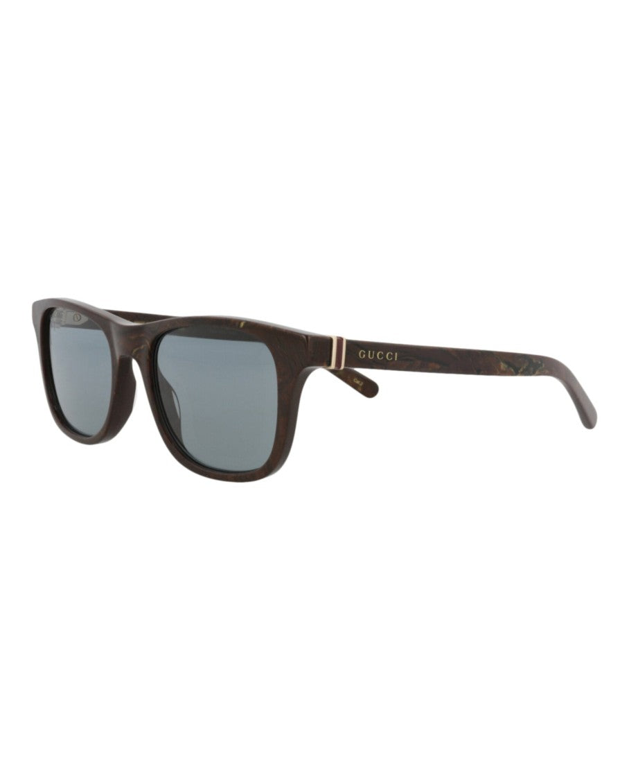 Gucci Square-Frame Recycled Acetate Sunglasses