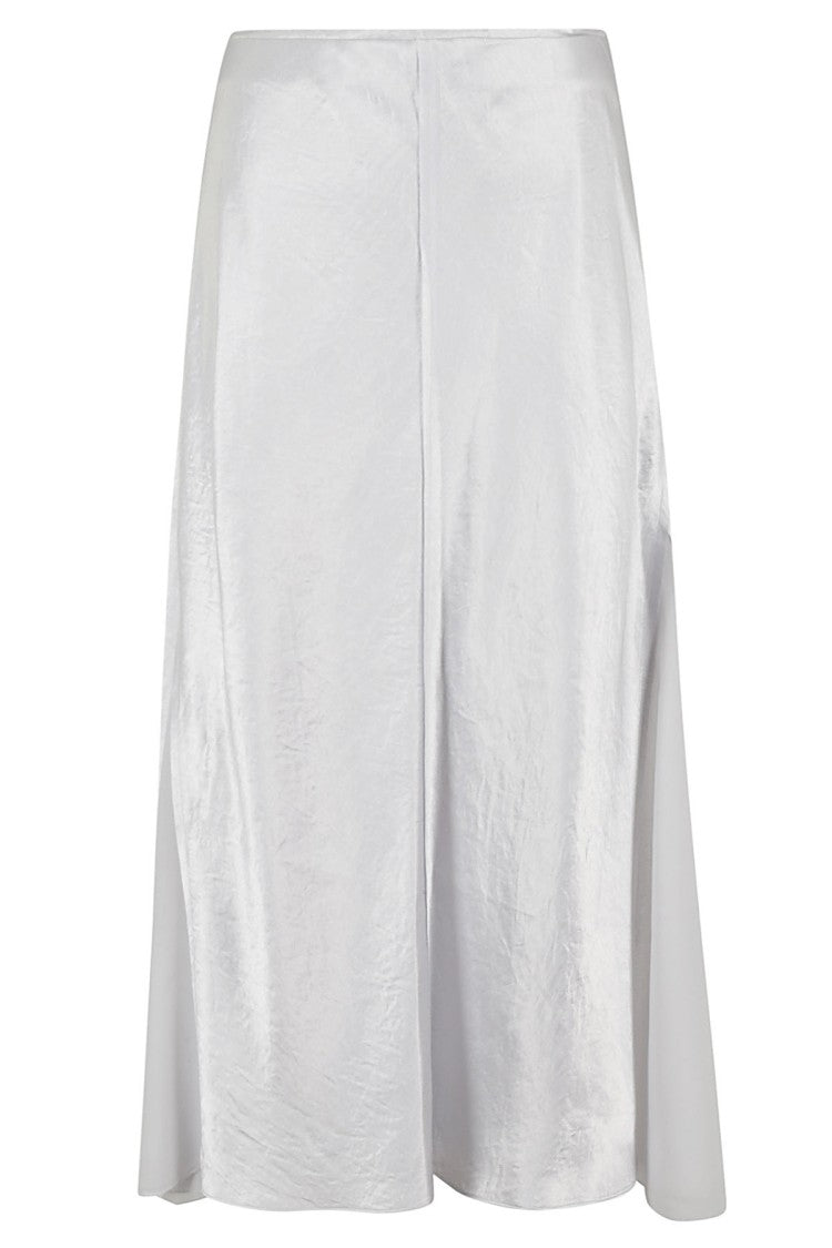 Vince Sheer Paneled Slip Skirt