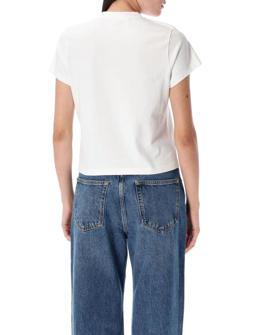 Alexander Wang Shrunken Logo Tee