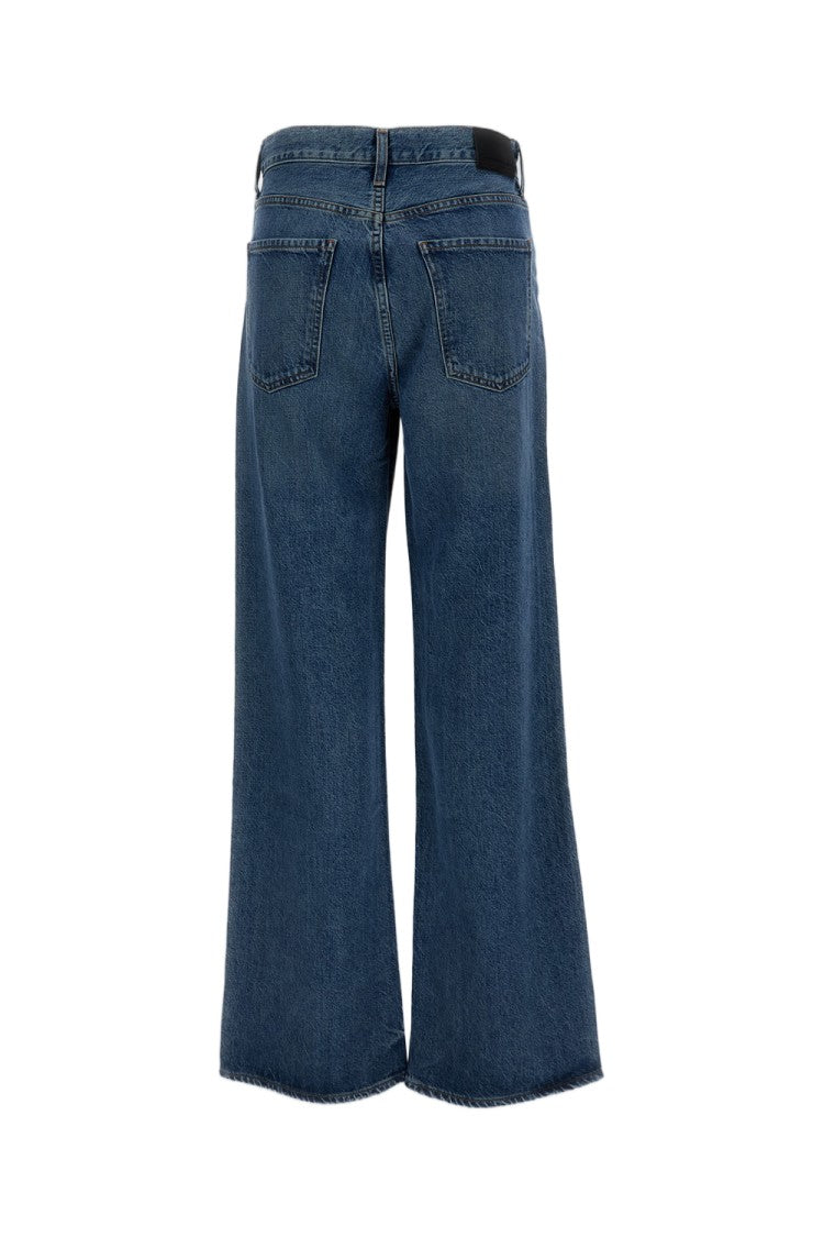 Citizens Of Humanity High-Rise Wide-Leg Jeans In Raine Wash