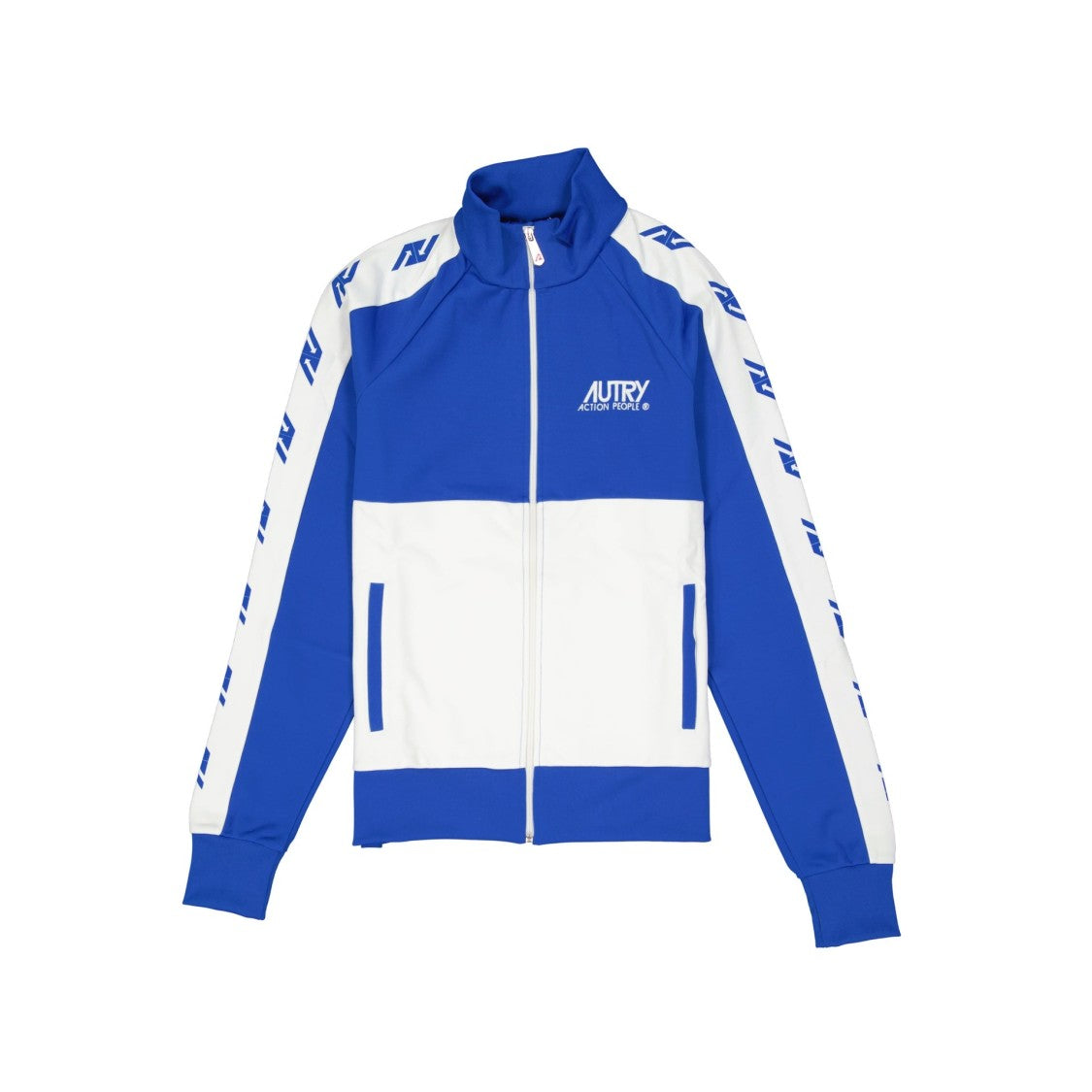 Autry Action People Jacket With Sporty Color Block Design