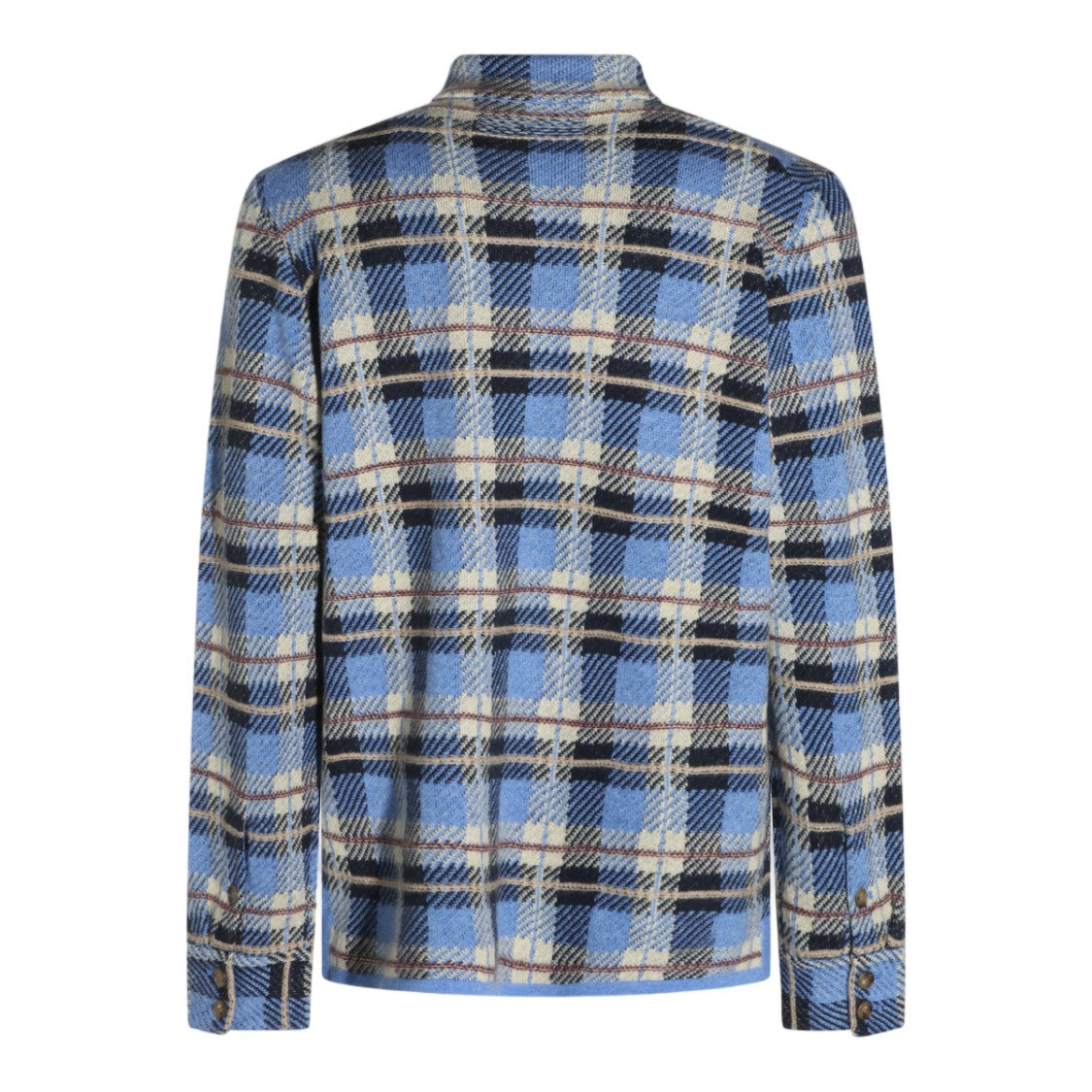 Guest In Residence Plaid Chest Pocket Button-Up Shirt