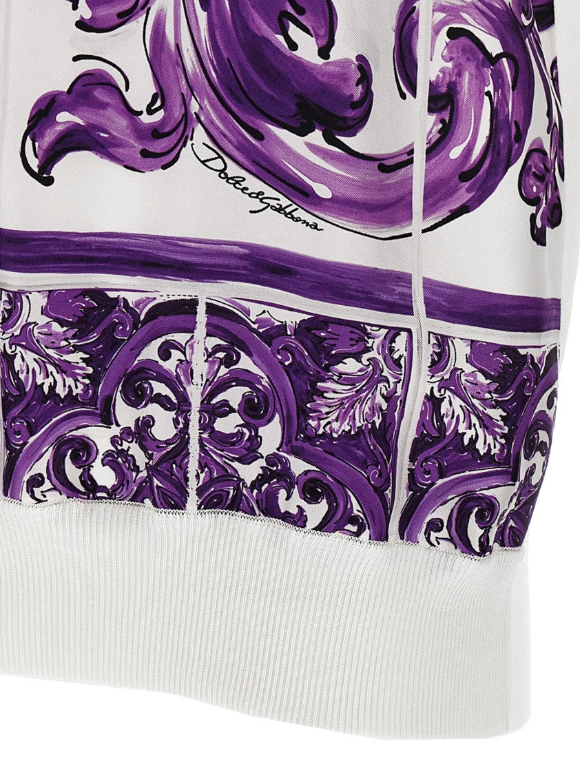 Dolce & Gabbana Maiolica' Printed Vest