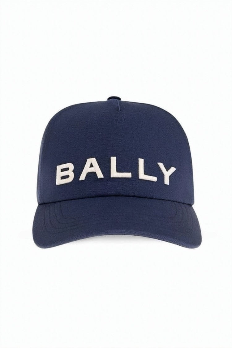 Bally Structured Cotton Cap With Bold Embroidery