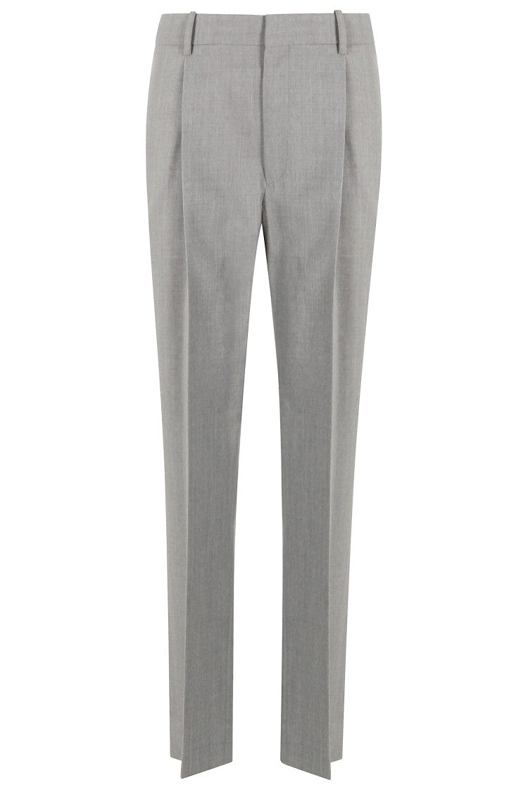 Victoria Beckham Straight-Leg Trousers With Drop-Waist Design