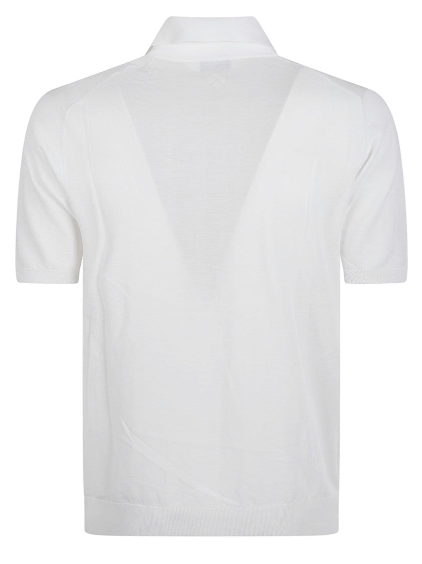 Ballantyne Classic Short-Sleeve Polo Shirt With Minimalist Design