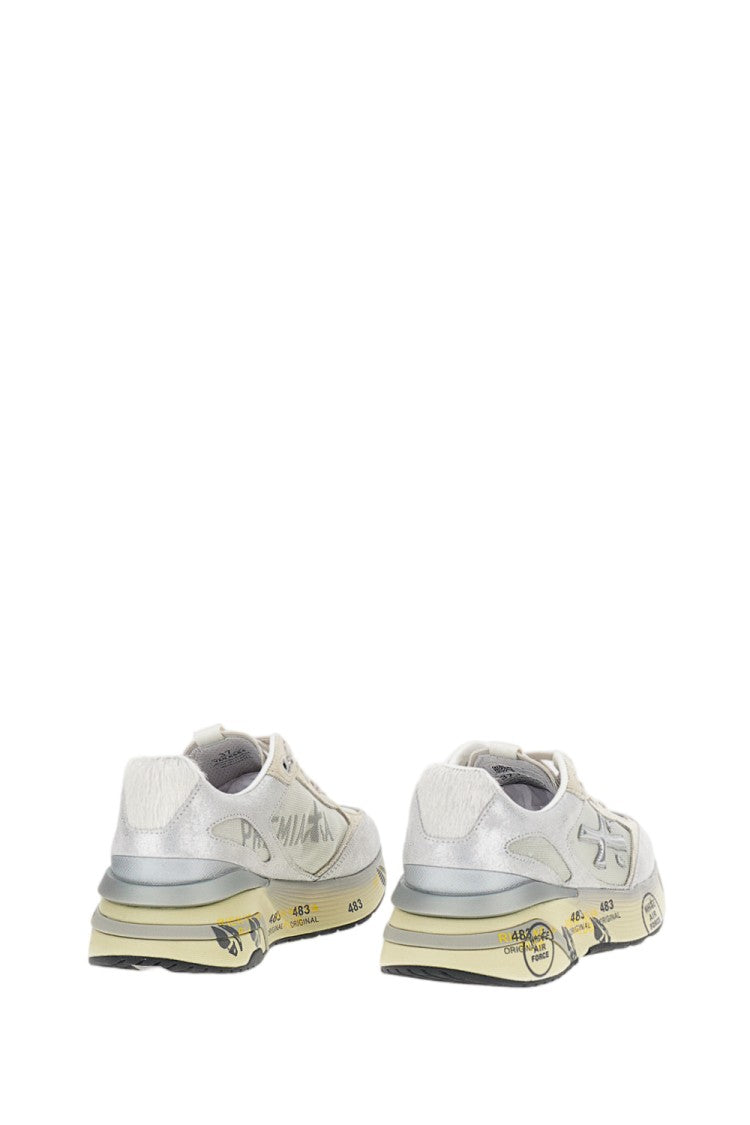 Premiata Mesh Moerund Platform Sneakers