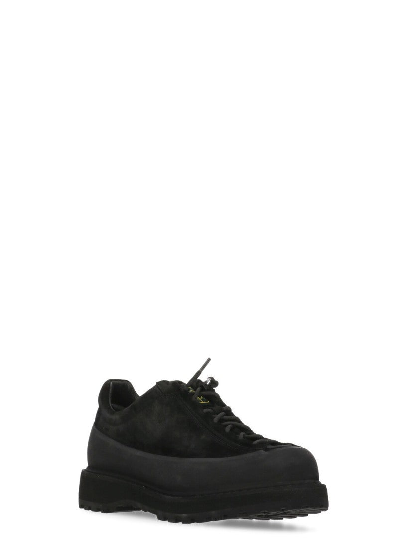Stone Island Suede Leather Sneakers