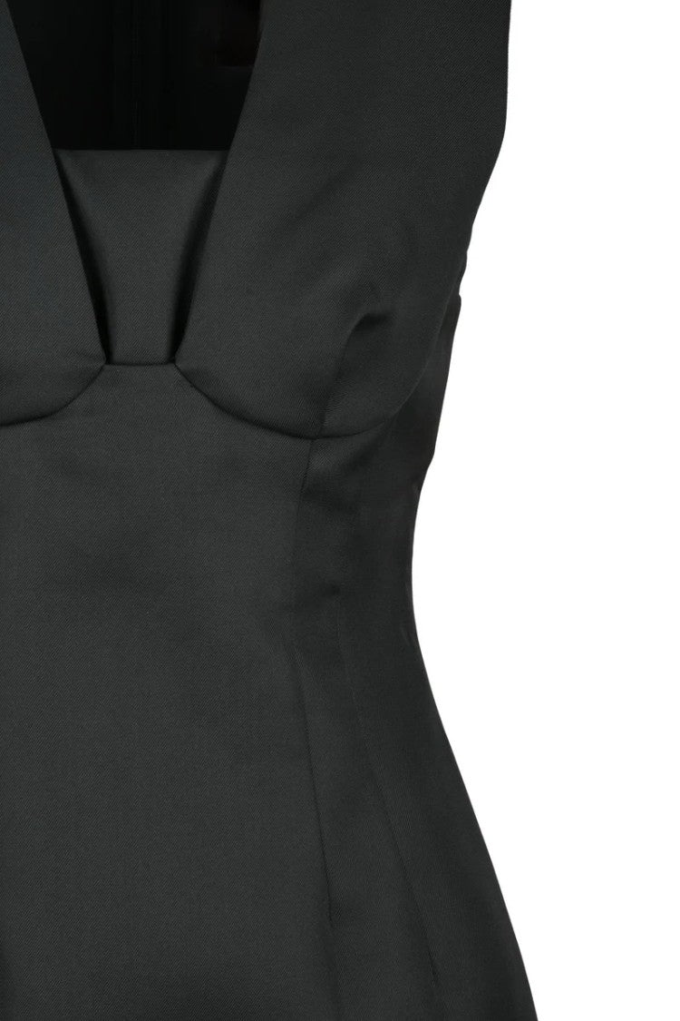 Sportmax Sportmax Top With Back Zip - Black