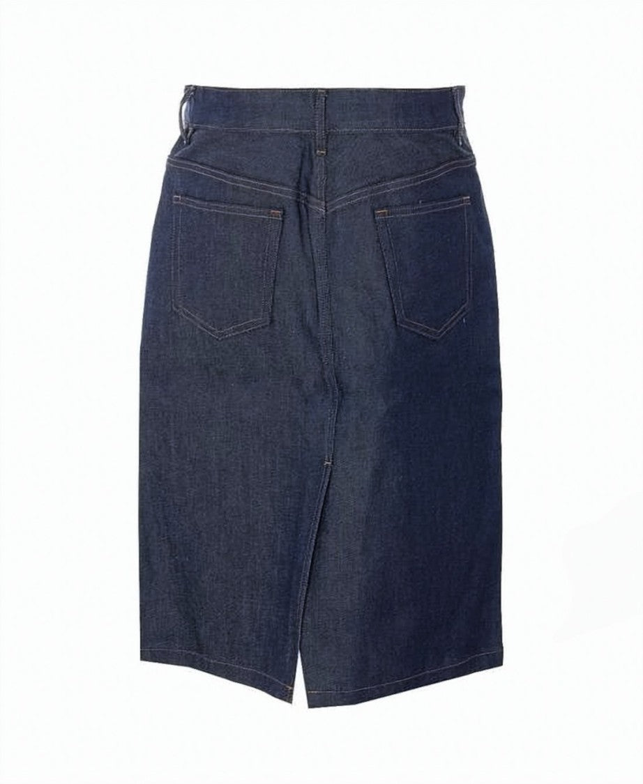A.P.C. Classic Denim Midi Skirt