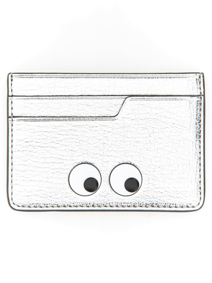 Anya Hindmarch Eyes Compact Goatskin Cardholder