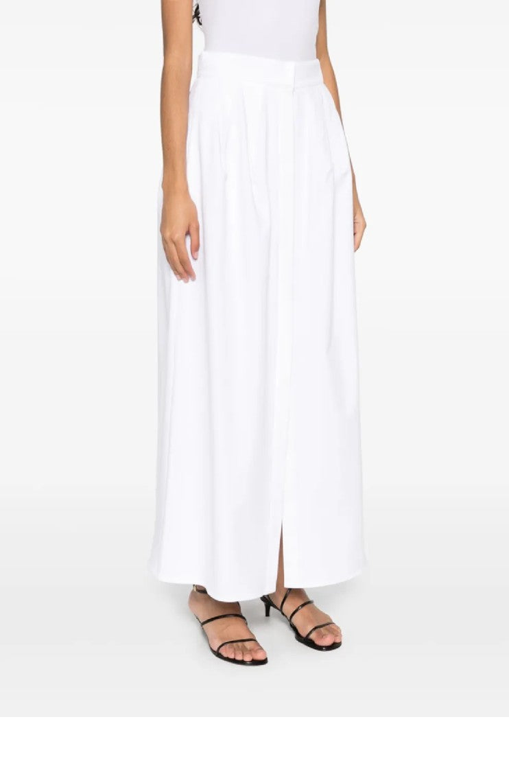 Max Mara Maxi Skirt With High Waist And Pleated Detailing