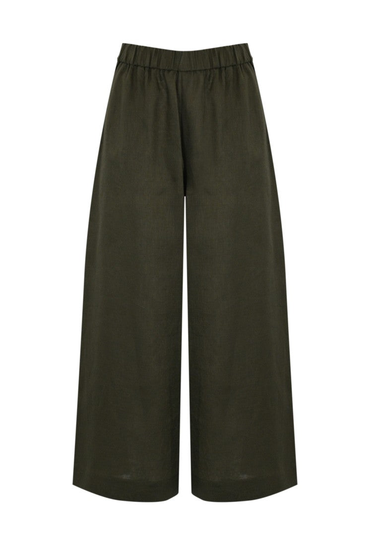 Max Mara Wide-Leg Culotte Pants With Flowing Silhouette