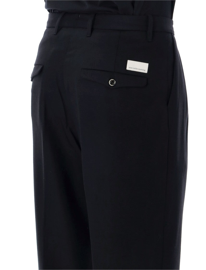 Nine In The Morning Kai Pleated Front Tapered Casual Pants