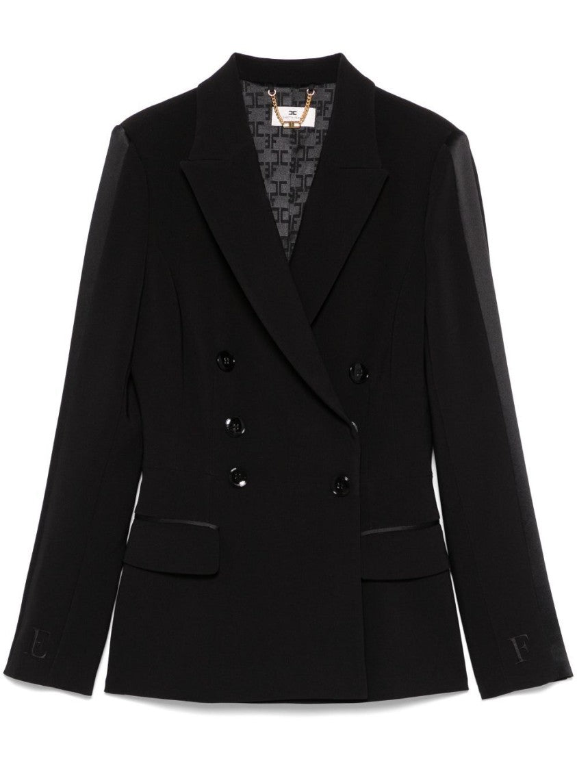 Elisabetta Franchi Double-Breasted Tailored Jacket