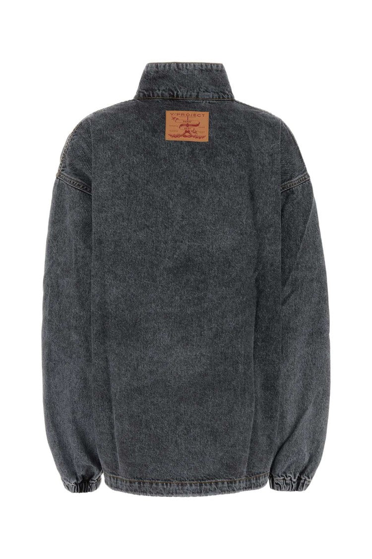 Y/Project Black Denim Jacket