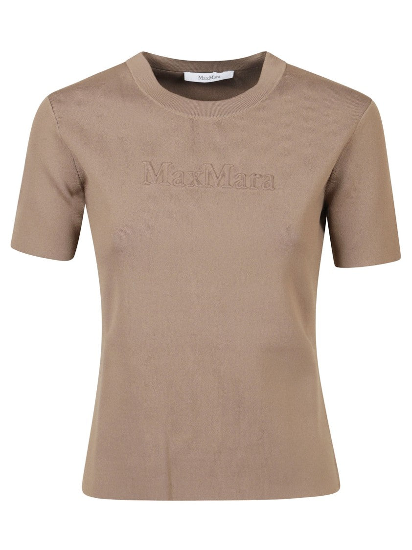 Max Mara Fitted Brown Top