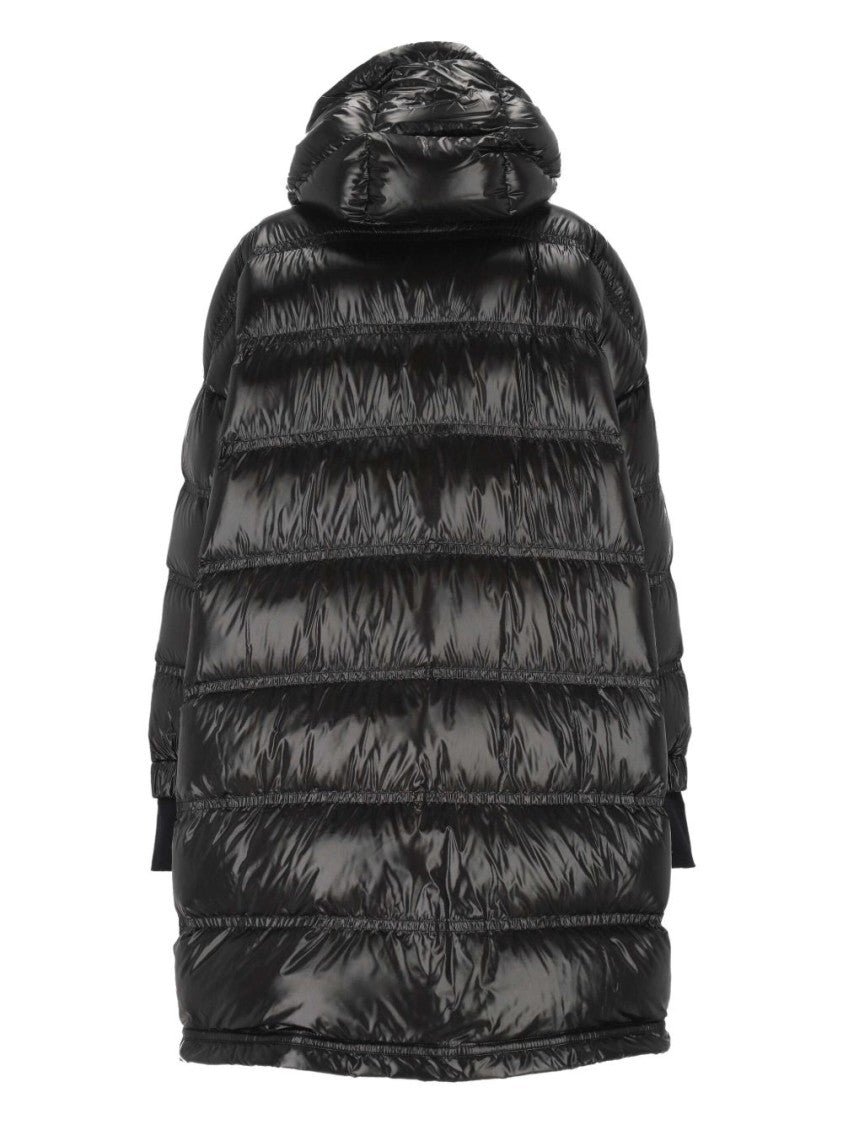Moncler Grenoble Quilted Hooded Parka With Oversized Fit