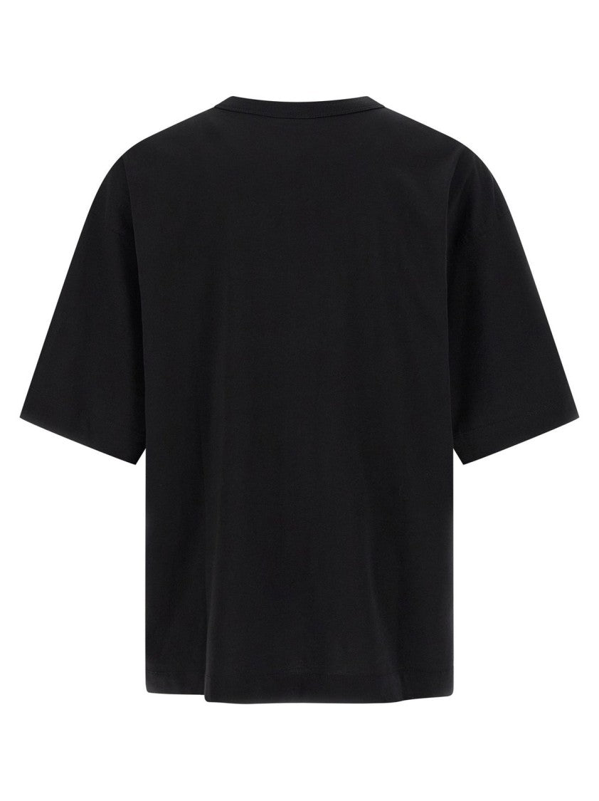 Dries Van Noten Essential Black T-Shirt Crafted From Premium Cotton