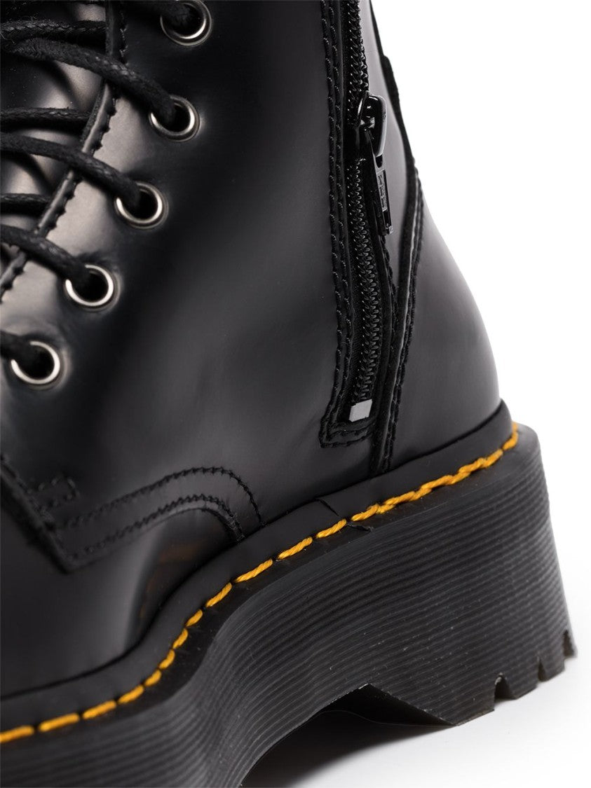 Dr. Martens Polished Leather Jadon Ankle Boots