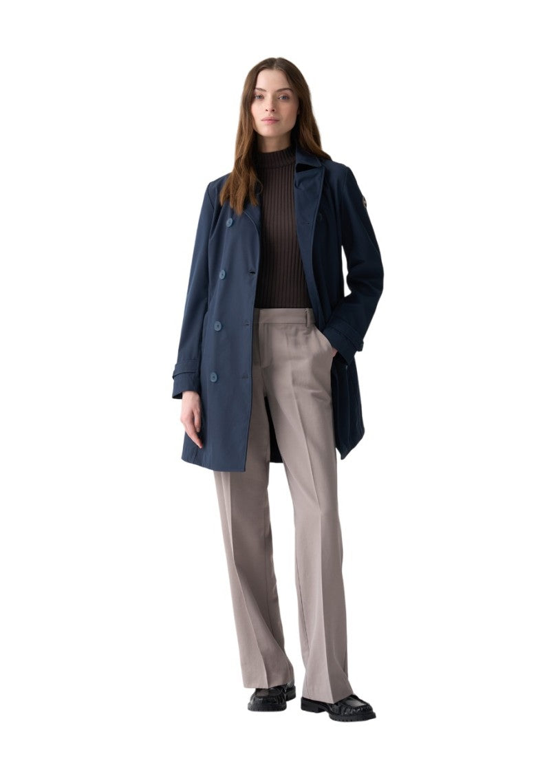 Colmar Double-Breasted Waterproof Softshell Trench Coat