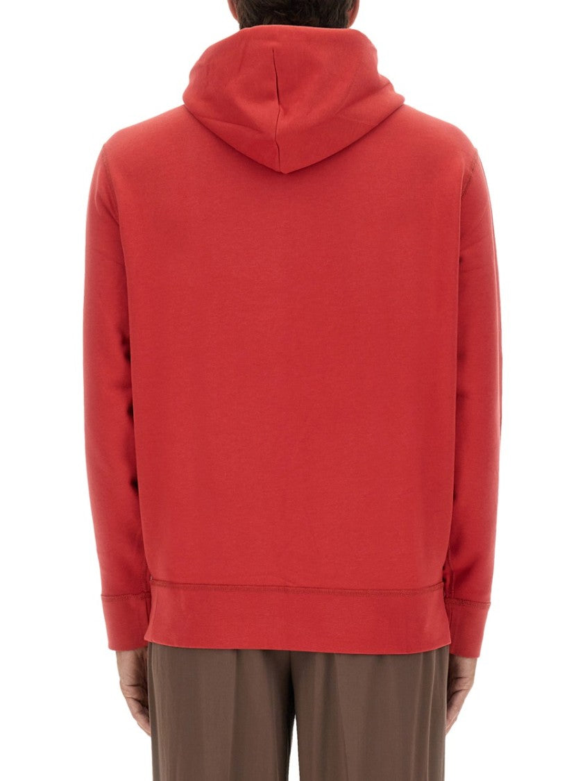 Polo Ralph Lauren Classic Red Pullover Hoodie
