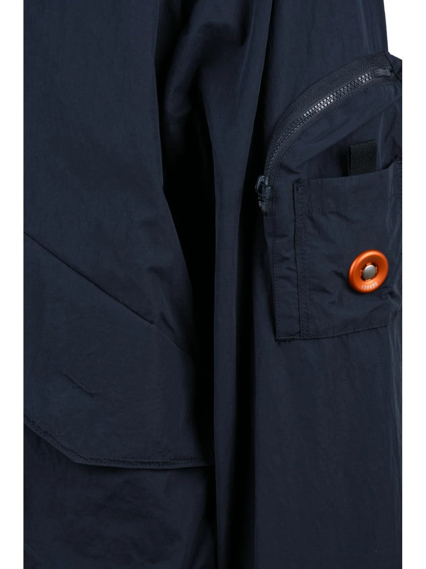 Dekker Double Zip Jacket Featuring High Collar And Functional Pockets