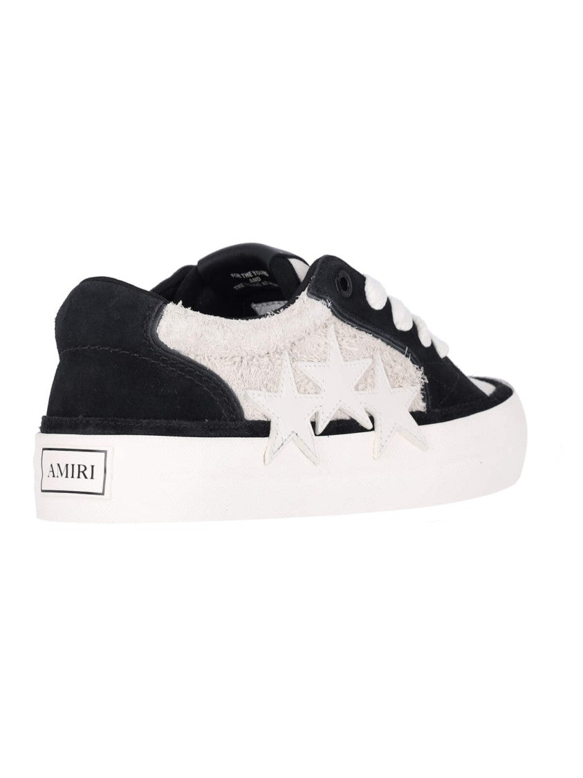 Amiri Black Sunset Skate Star Patch Sneakers