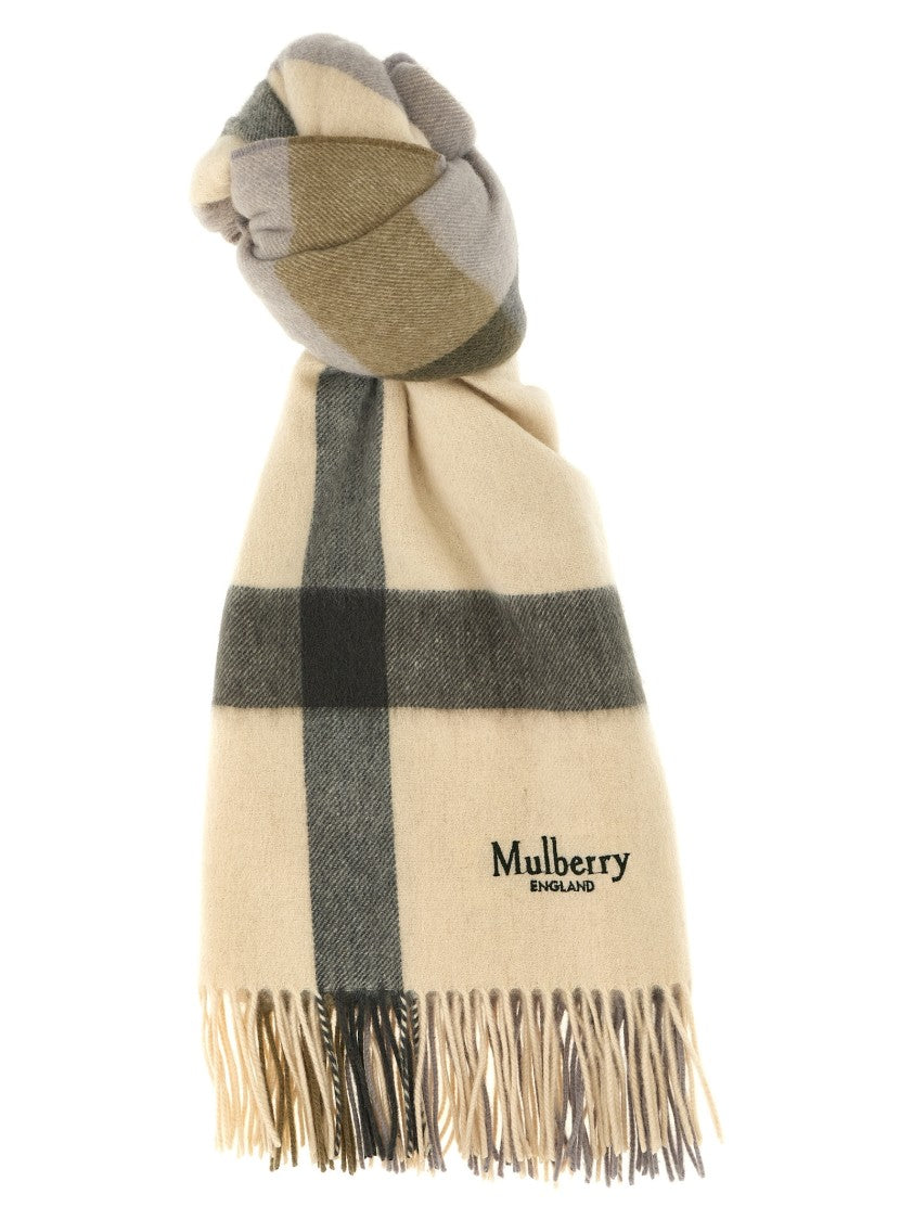 Mulberry Check Scarf